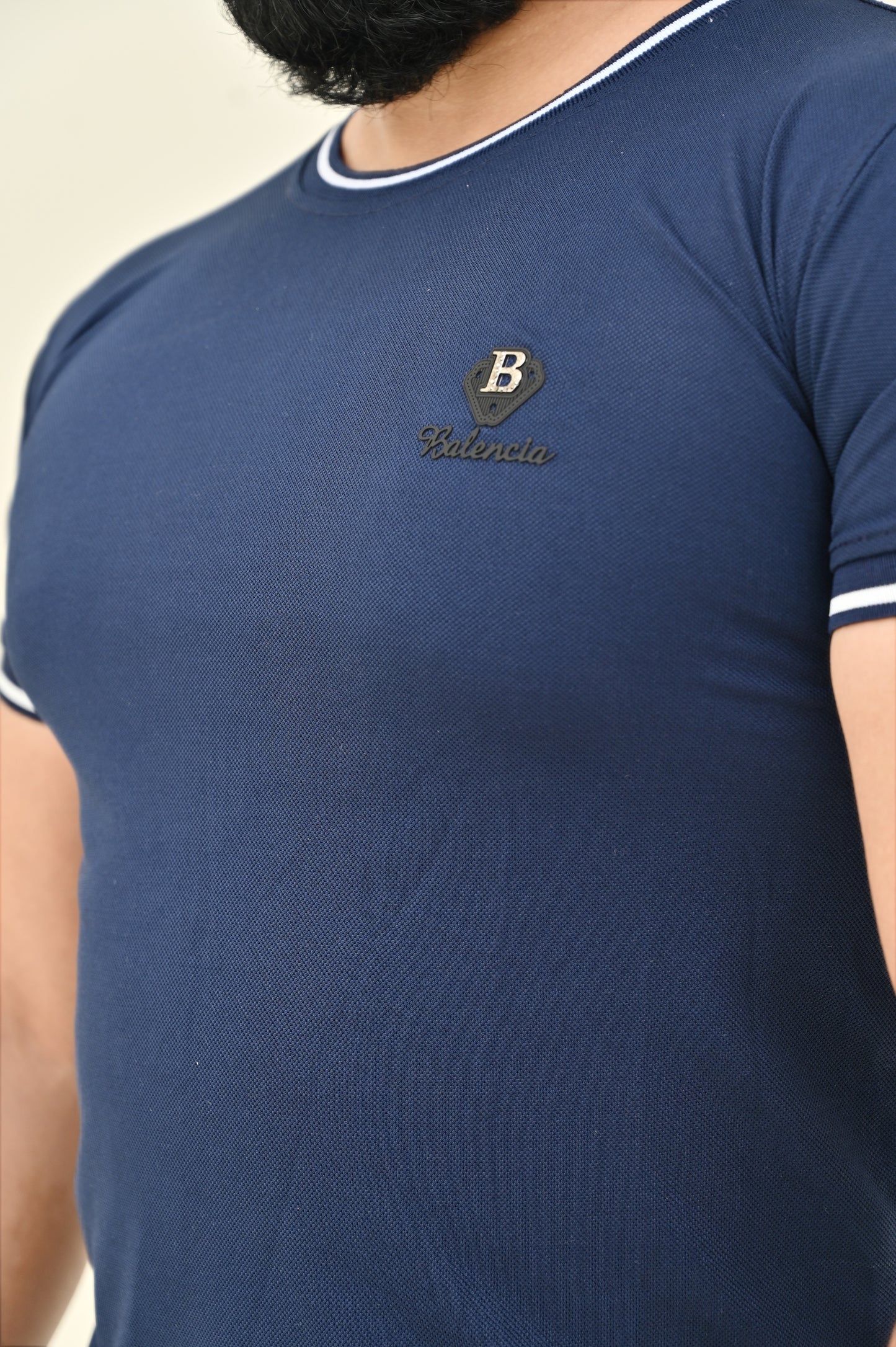 THE CLASSIC-STRIP SHIRT-BLUE