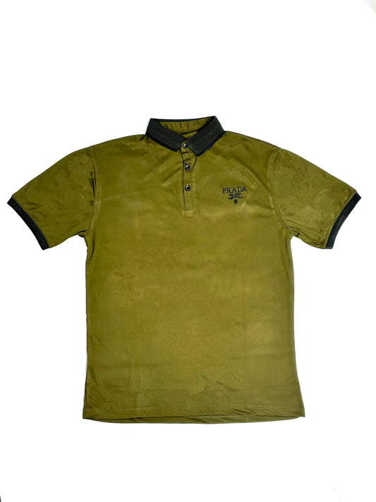 THE PRADA MILANO POLO-OLIVE