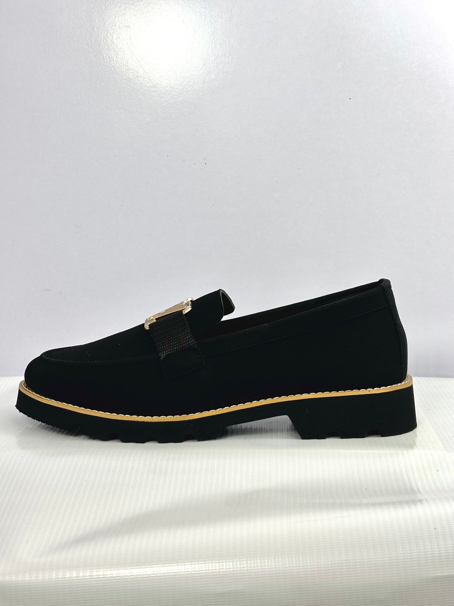 0022 LV ELEGANT IMPORTED LOAFERS-BLACK