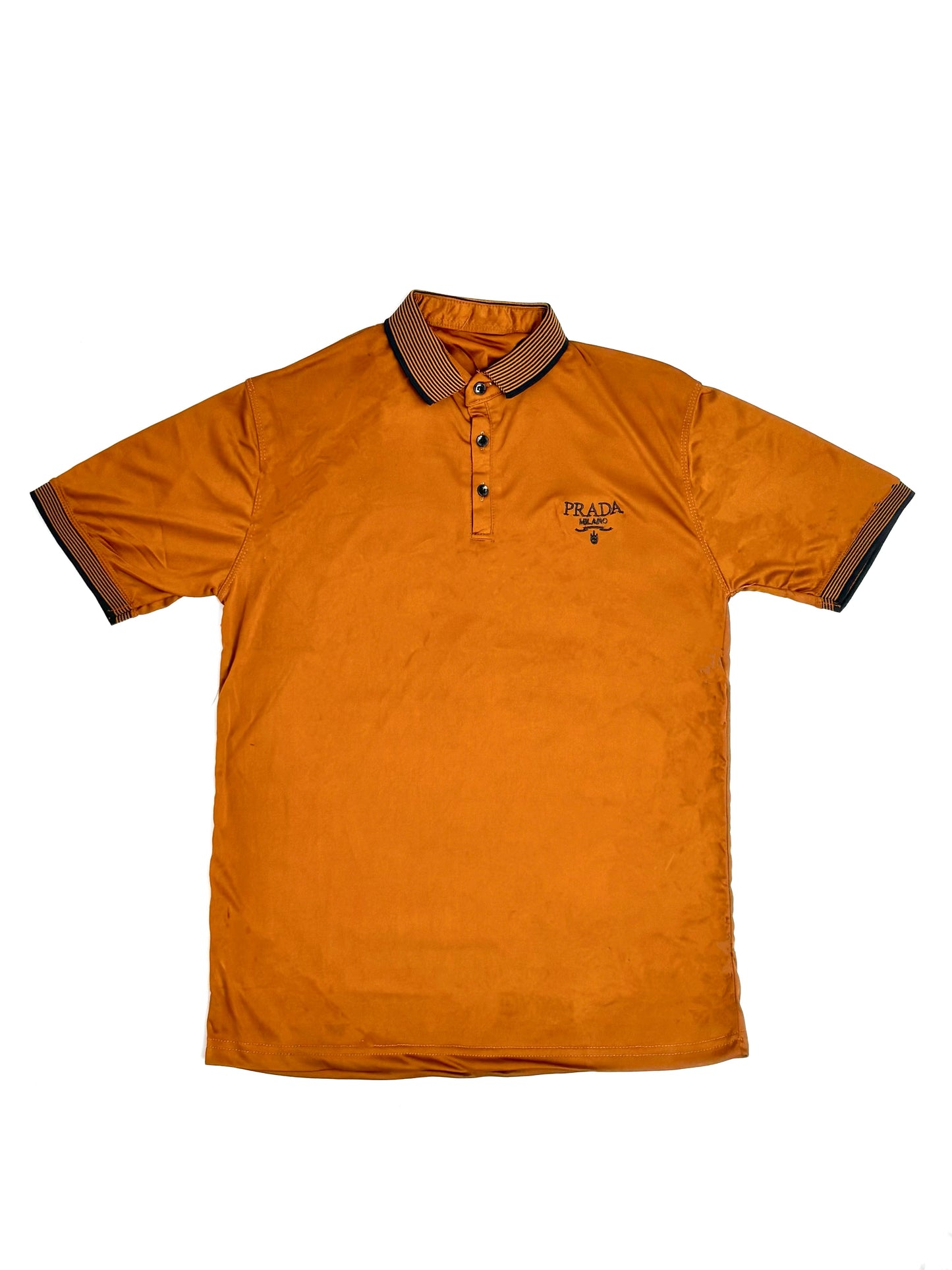 THE PRADA MILANO POLO-NEON BROWN
