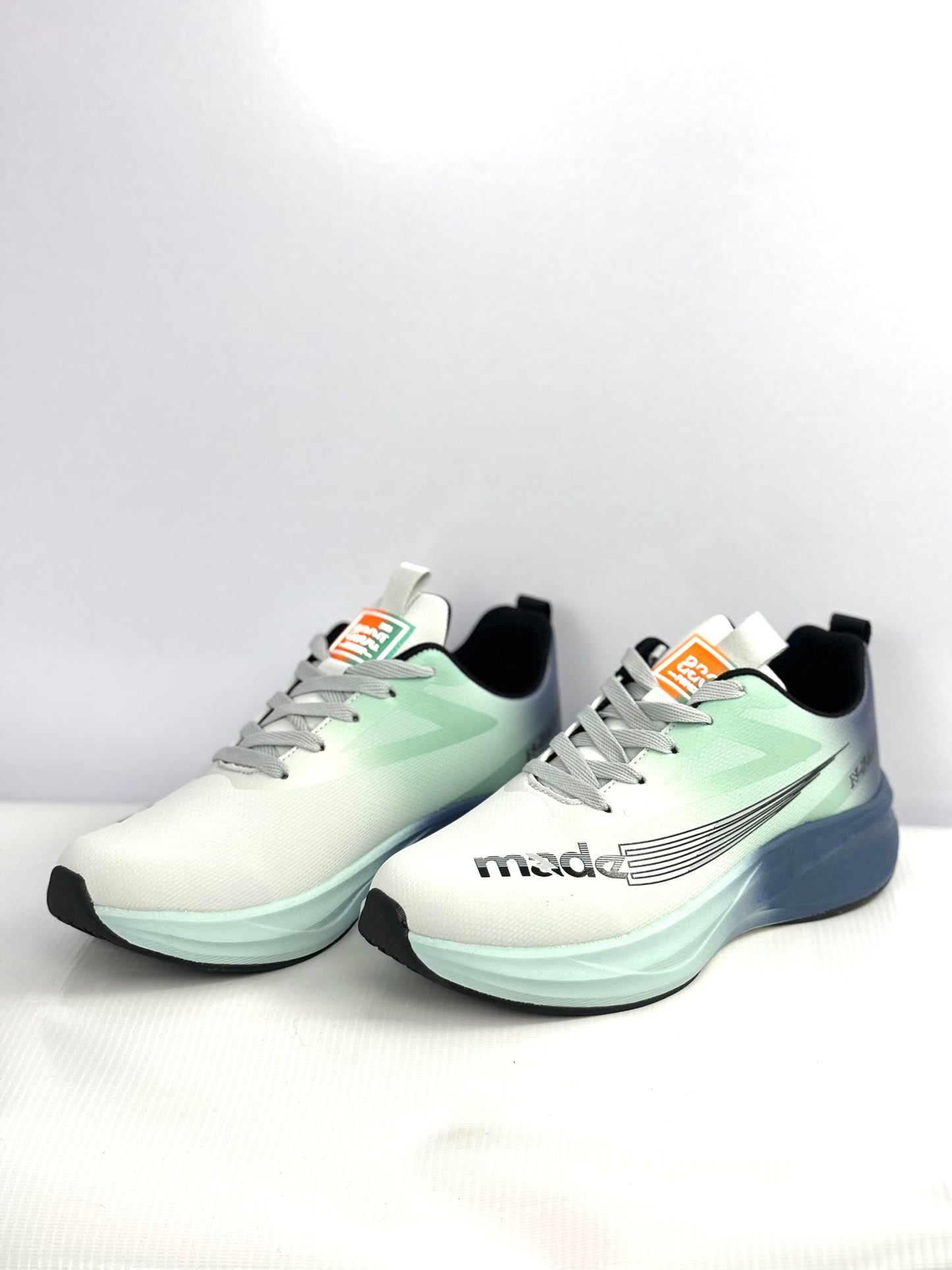 0017 IMPORTED STYLISH SNEAKER'S-SEA-GREEN