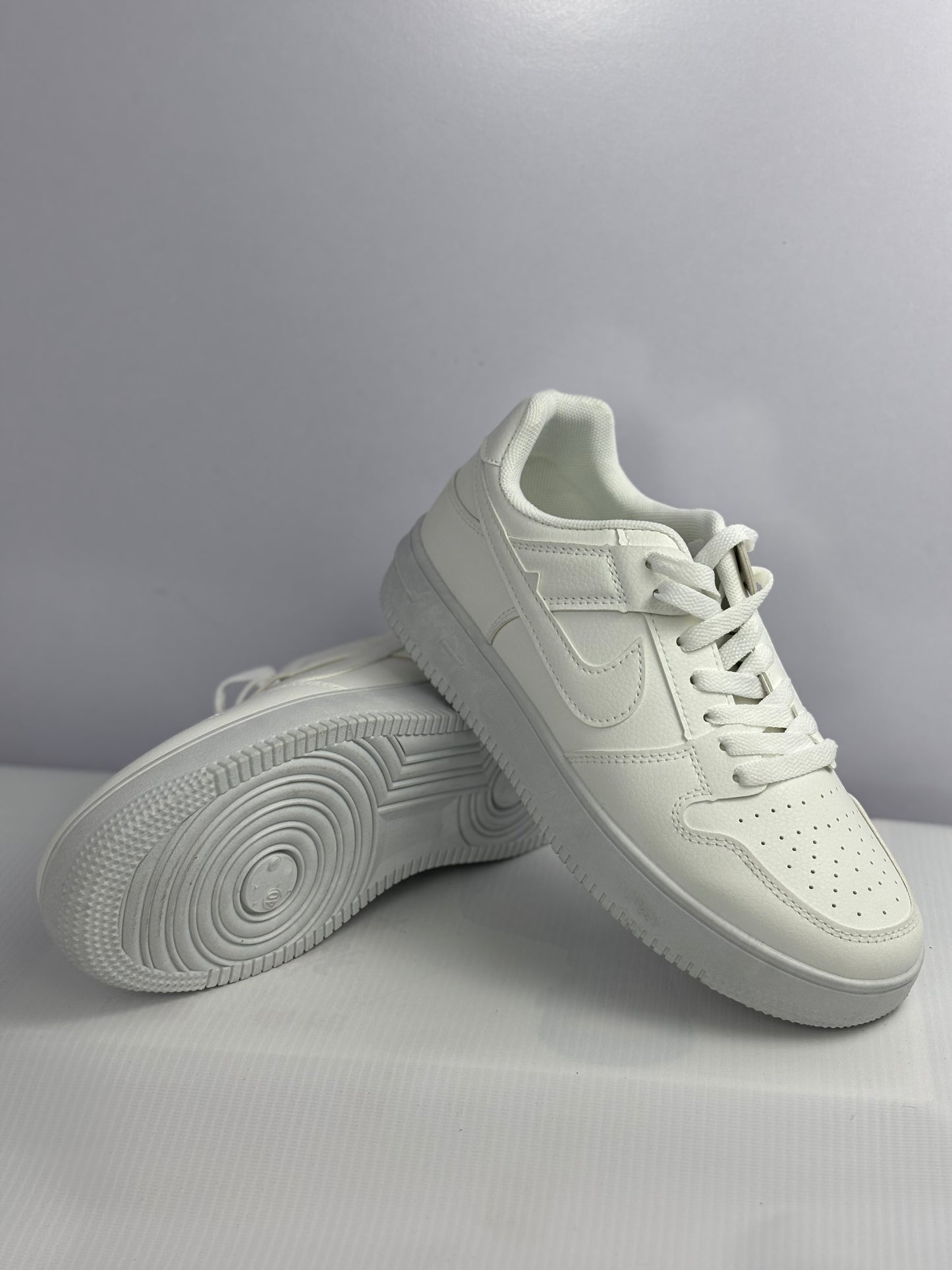 0024 SOFI SOFT & TRENDY SHOES-WHITE