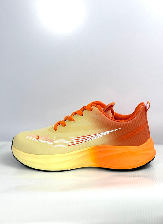 0018 IMPORTED STYLISH SNEAKER'S-NEON-BROWN