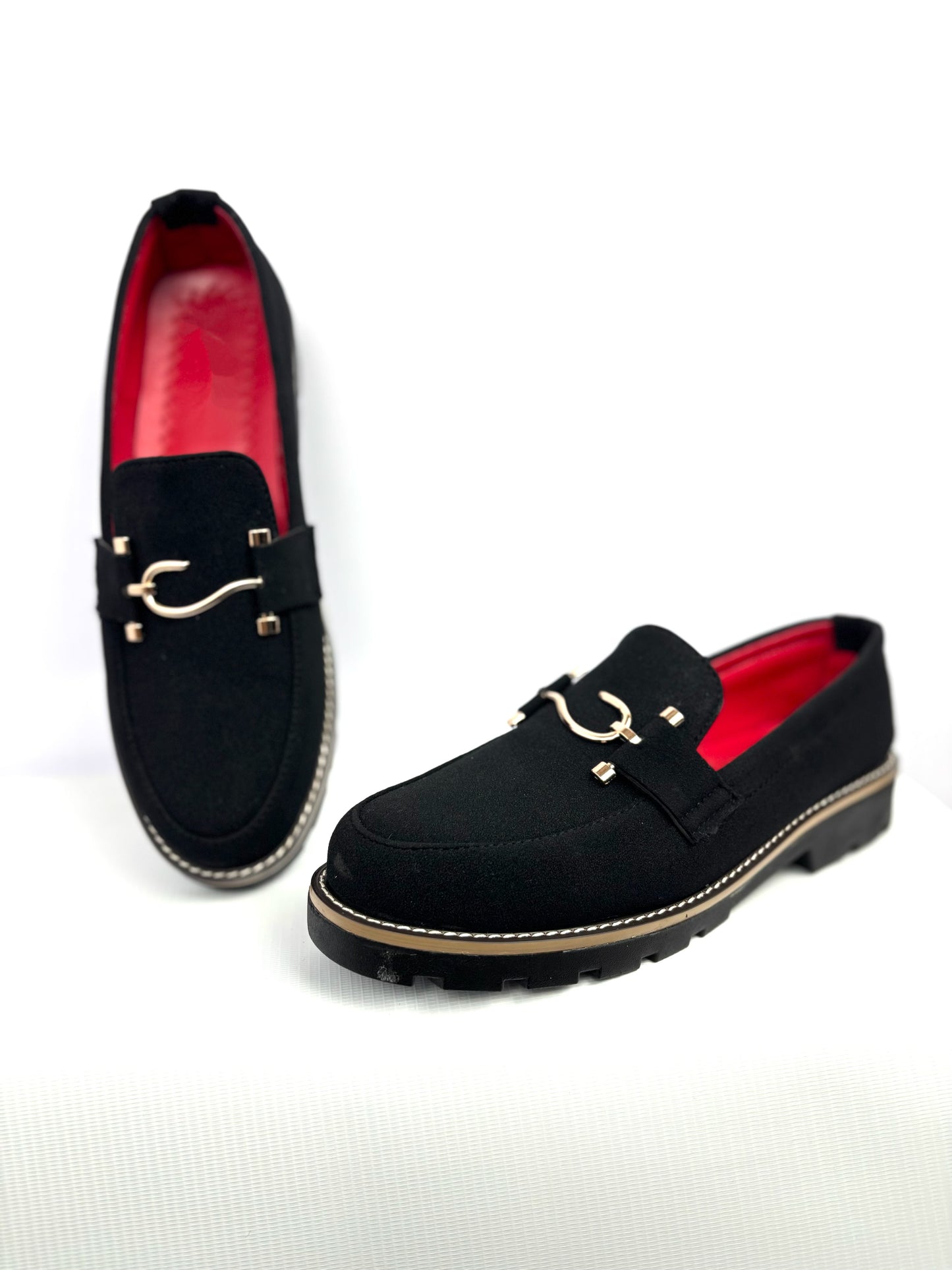 005S CLASSIC BLACK SHOES-FL