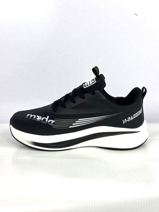 0016 IMPORTED STYLISH SNEAKER'S-BLACK