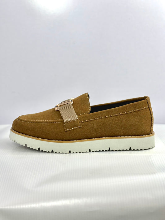 0023 LV ELEGANT IMPORTED LOAFERS-BROWN